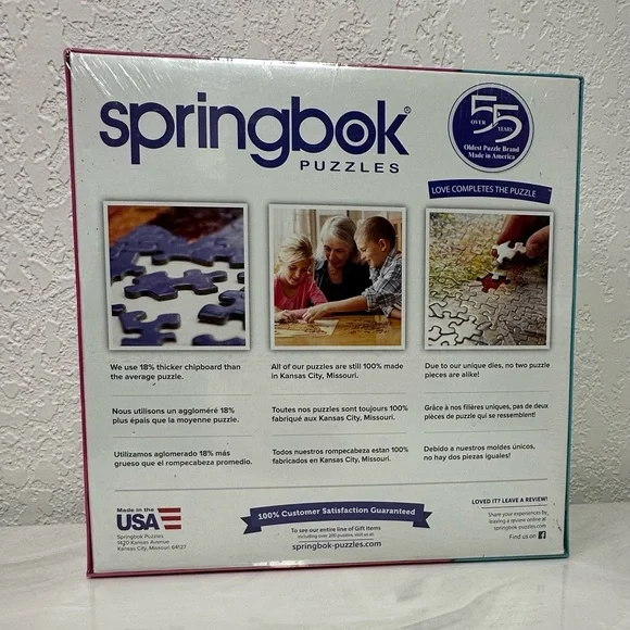 Sealed Springbok 1000 Piece Knit Fit - Picture 2 of 4